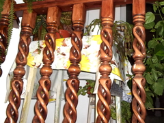 Spiral Baluster with Middle Globe SBMG